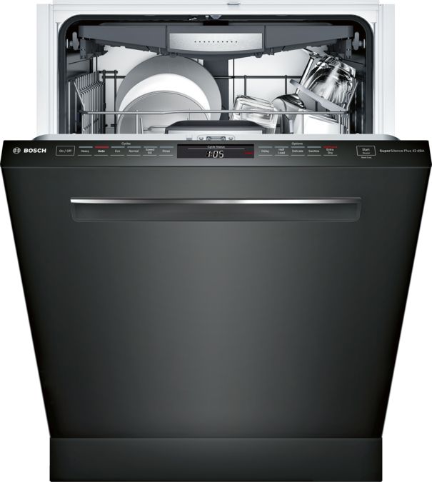 800 Series Dishwasher 24'' Black SHPM78W56N SHPM78W56N-2