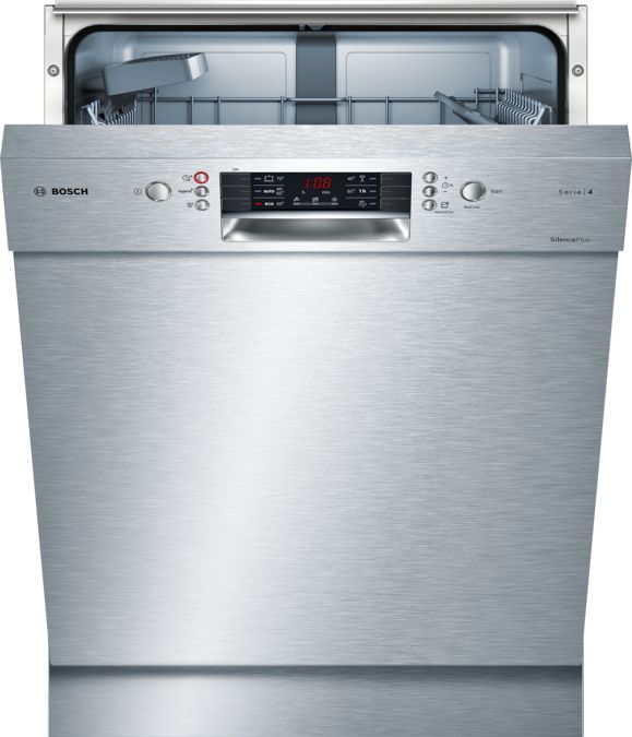 Serie | 4 Opvaskemaskine til underbygning 60 cm rustfrit stål SMU46IS03S SMU46IS03S-1