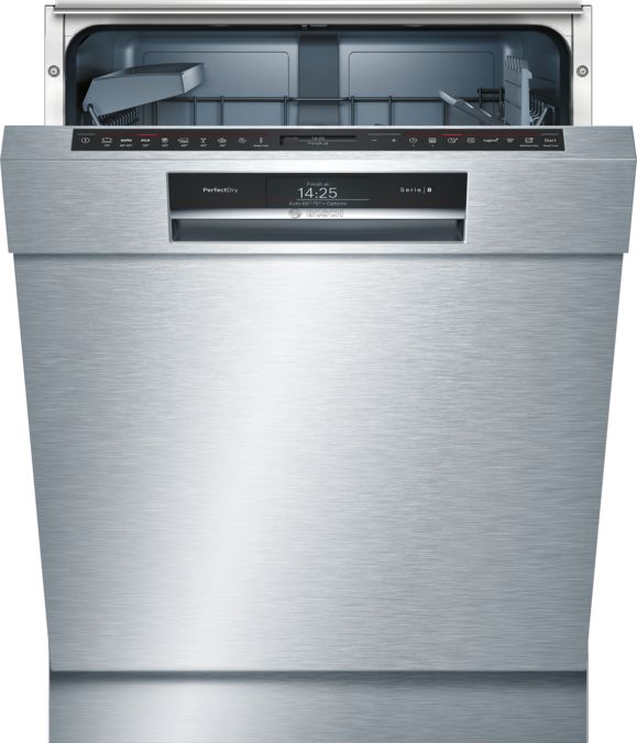 Serie | 8 Opvaskemaskine til underbyg 60 cm Stål SMU88PS02S SMU88PS02S-1