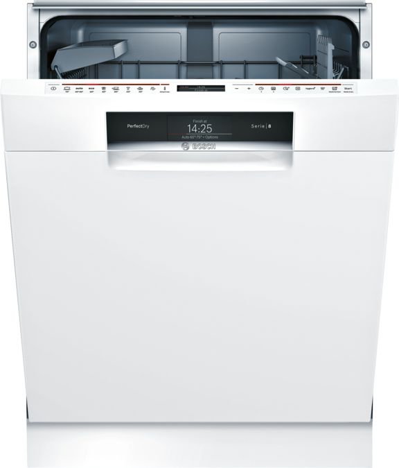 Serie | 8 Opvaskemaskine til underbyg 60 cm Hvid SMU88PW02S SMU88PW02S-1