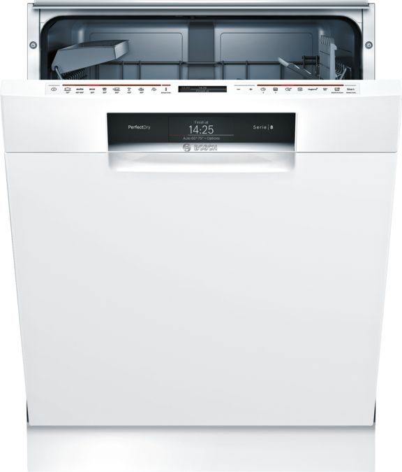 Serie | 8 Opvaskemaskine til underbygning 60 cm hvid SMU88PW03S SMU88PW03S-1