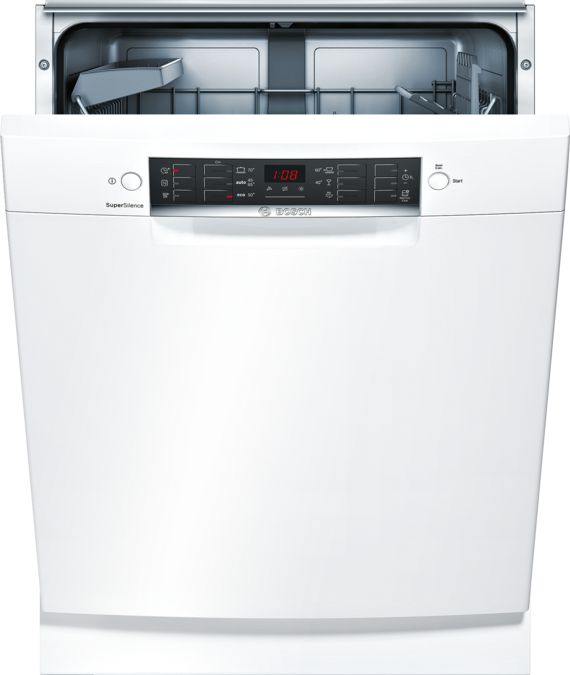 Serie | 4 Opvaskemaskine til underbygning 60 cm hvid SMU46CW00S SMU46CW00S-1