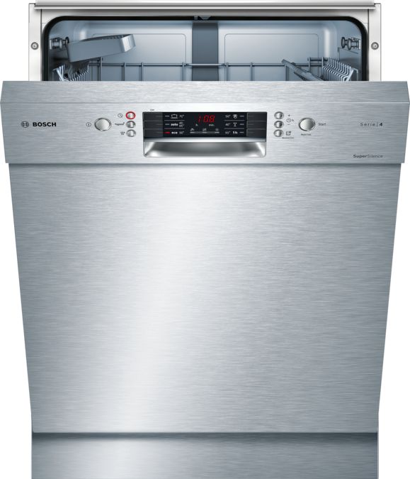 Serie | 4 Opvaskemaskine til underbygning 60 cm rustfrit stål SMU46IS04S SMU46IS04S-1