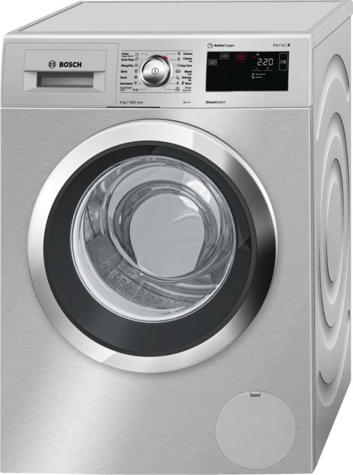Serie | 6 Frontloader Washing Machine 9 kg 1400 rpm, silver inox WAT2878XZA WAT2878XZA-1