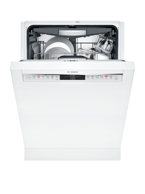 Série 800 Lave-vaisselle sous plan 24'' Custom Panel Ready Blanc SHE878WD2N SHE878WD2N-2