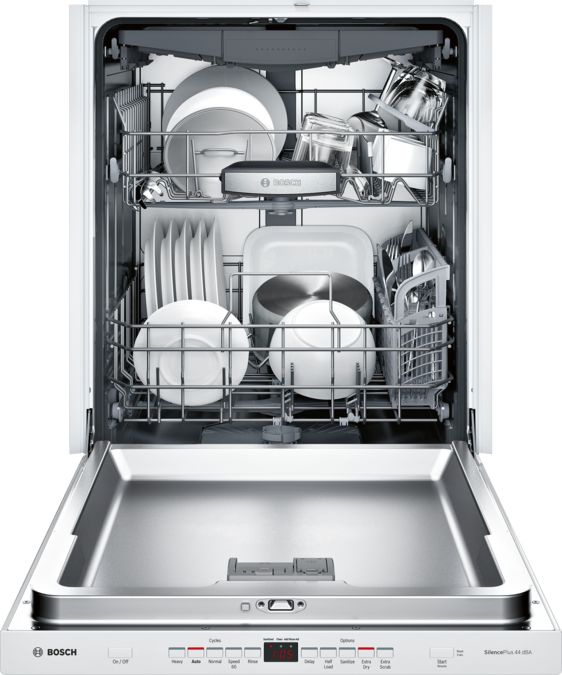 500 Series Dishwasher 24'' Custom Panel Ready White SHP865WD2N SHP865WD2N-2