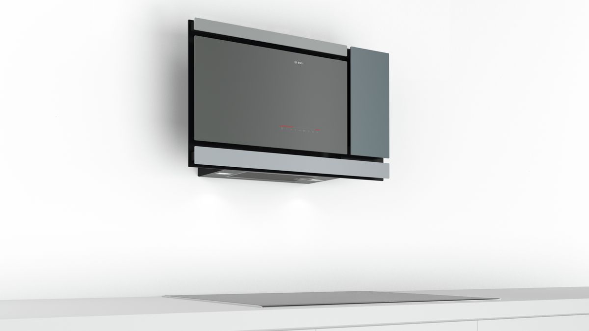 Serie | 8 Wall-mounted Extractor Hood 90 cm Grey DWF97MP70 DWF97MP70-7