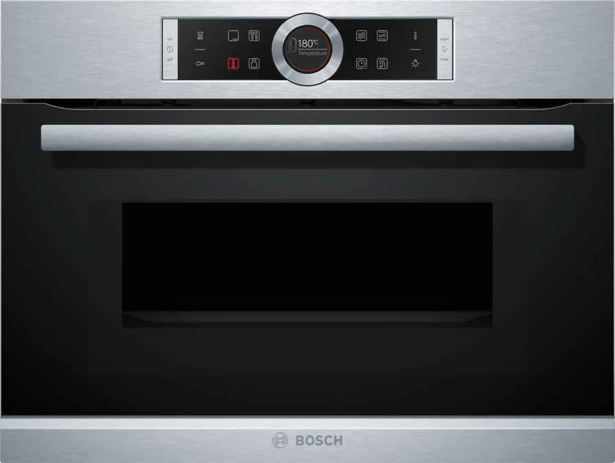 Serie | 8 Compacte oven met magnetron 60 cm RVS CMG633BS2 CMG633BS2-1