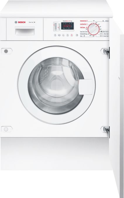Bosch Serie 4 | 7 KG Built-In Washer Dryer White WKD28351GC