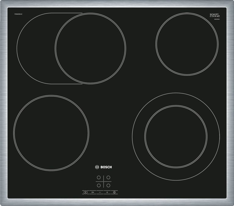 Serie 4 Električna ploča za kuhanje 60 cm Crna, ugradnja s okvirom PKN645BA1E PKN645BA1E-1