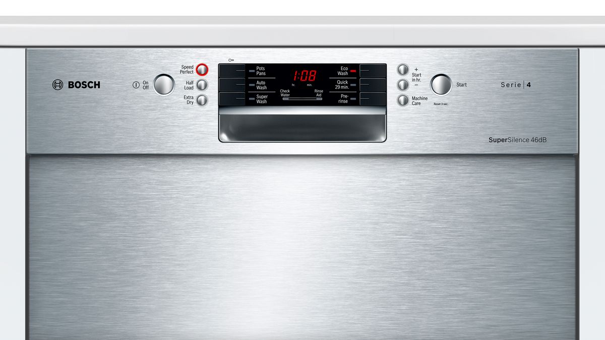 Serie | 4 built-under dishwasher 60 cm Stainless steel SMU46GS01A SMU46GS01A-4