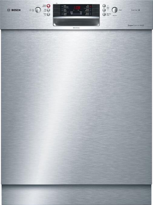Serie | 6 built-under dishwasher 60 cm Stainless steel SMU66MS01A SMU66MS01A-1