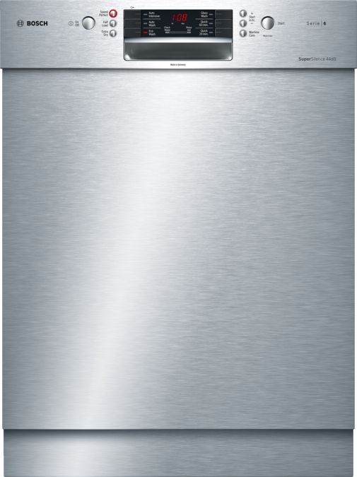 Serie | 6 built-under dishwasher 60 cm Stainless steel SMU66MS02A SMU66MS02A-1