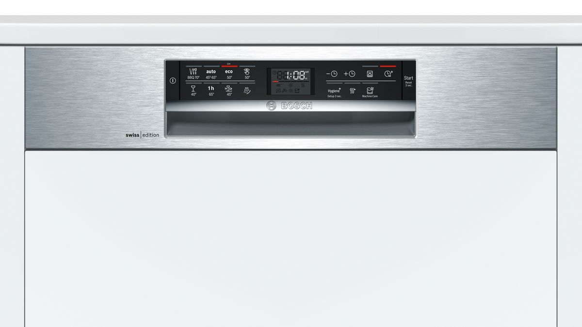 Series 6 semi-integrated dishwasher 60 cm Stainless steel SMI68PS01H SMI68PS01H-4