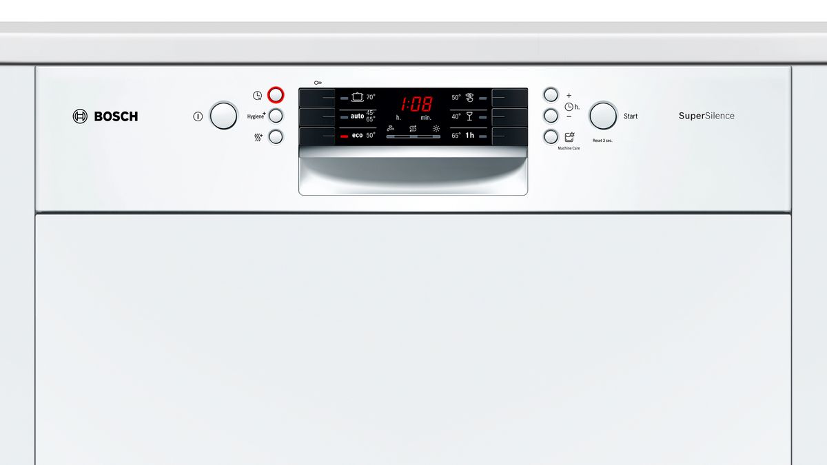 Série 4 Lave-vaisselle intégrable avec bandeau 60 cm Blanc SMI46AW04E SMI46AW04E-4