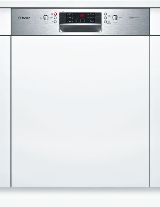 Serie | 4 semi-integrated dishwasher 60 cm edelstaal SBI46MS03E SBI46MS03E-1