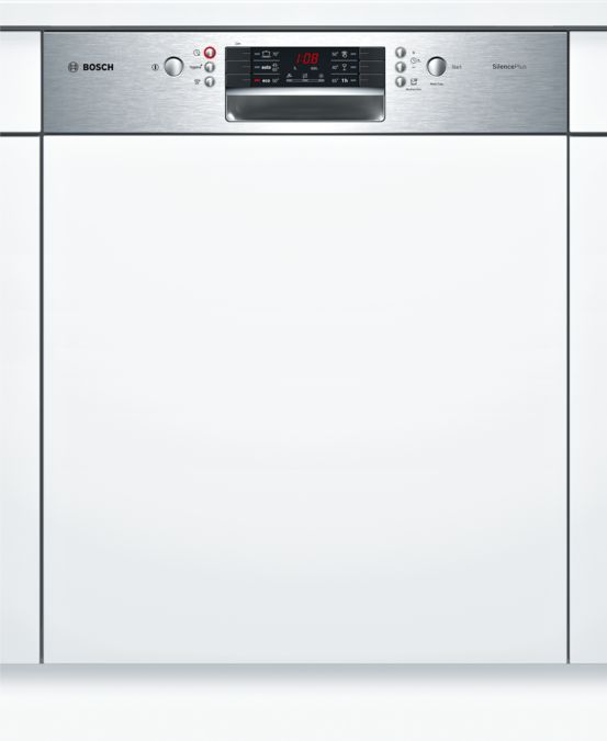 Série 4 Lave-vaisselle intégrable avec bandeau 60 cm Metallic SMI46AS01E SMI46AS01E-1