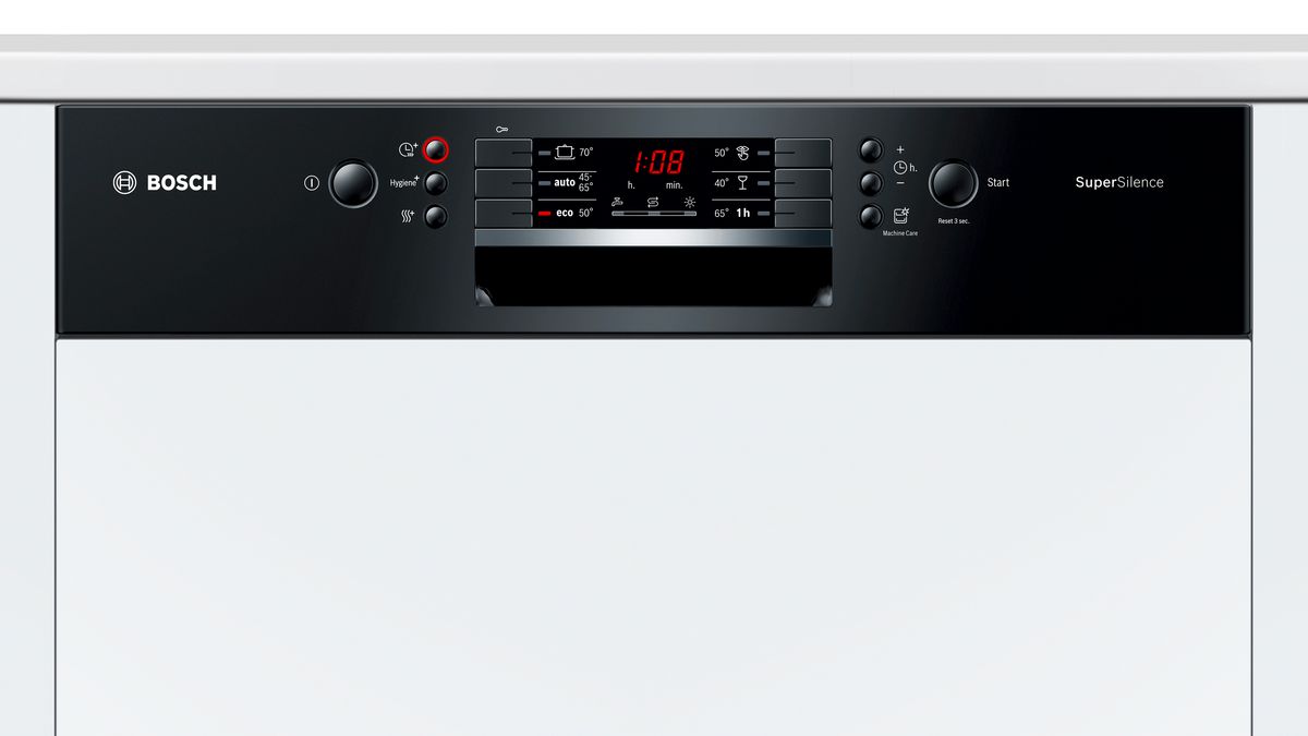 Série 4 Lave-vaisselle intégrable avec bandeau 60 cm Noir SMI46AB04E SMI46AB04E-4