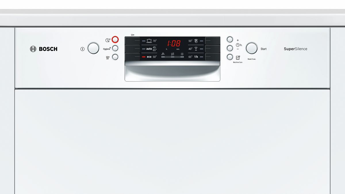 Serie | 4 Lave-vaisselle intégrable avec bandeau 60 cm Blanc SMI46IW05E SMI46IW05E-2