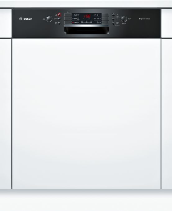 Série 4 Lave-vaisselle intégrable avec bandeau 60 cm Noir SMI46IB03E SMI46IB03E-1