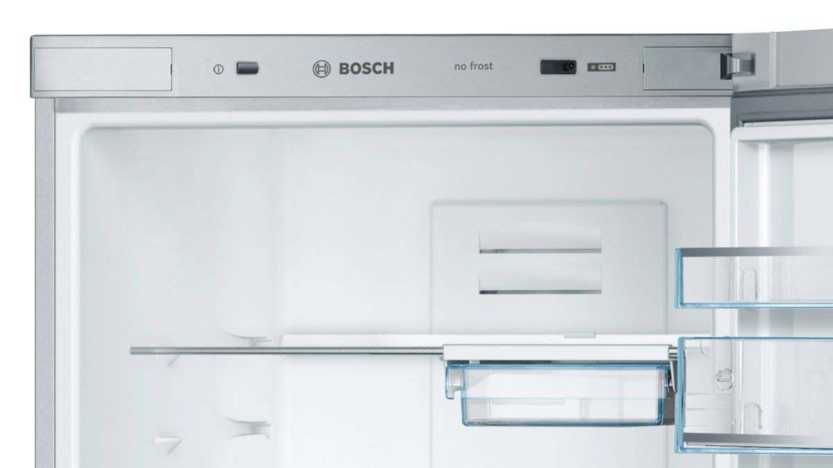 Series 8 free-standing fridge-freezer with freezer at bottom 185 x 70 cm Stainless steel (with anti-fingerprint) KGN57PI20U KGN57PI20U-3
