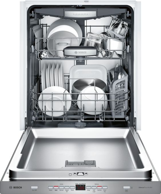 500 Series built-under dishwasher 60 cm Stainless steel SHP865W75N SHP865W75N-2