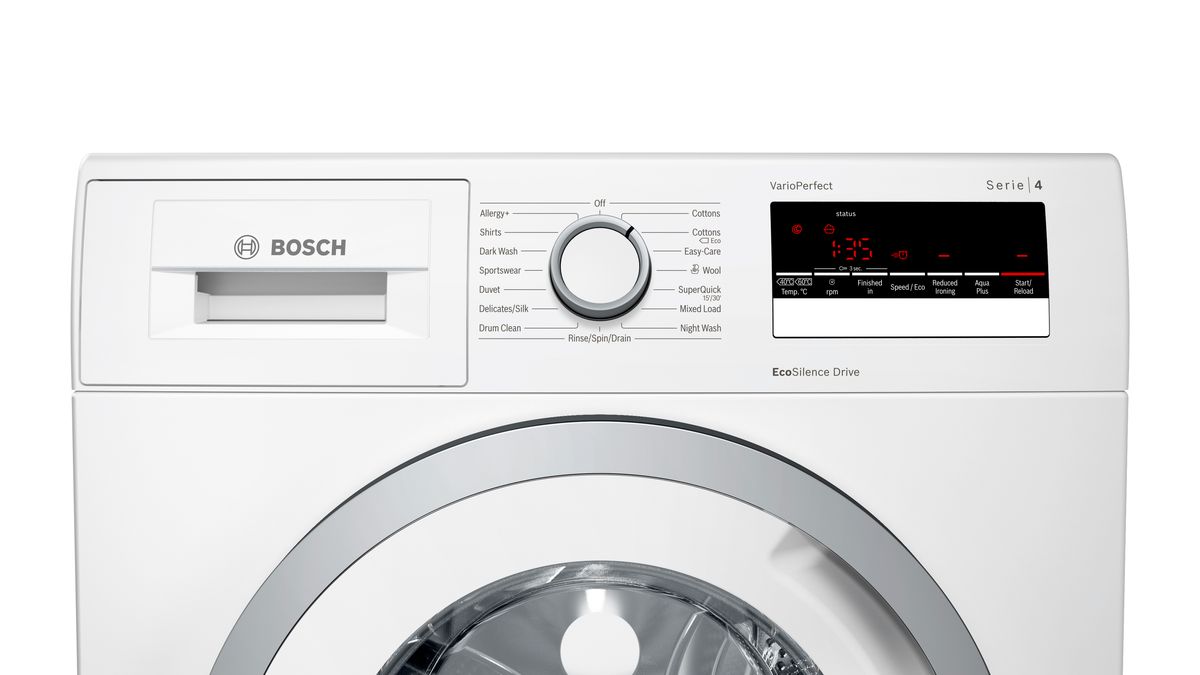 Serie | 4 Washing machine, front loader 8 kg 1400 rpm WAN28201GB WAN28201GB-2