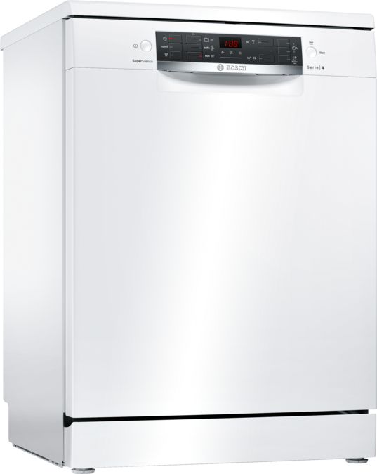 Série 4 Lave-vaisselle pose-libre 60 cm Blanc SMS45KW00E SMS45KW00E-1
