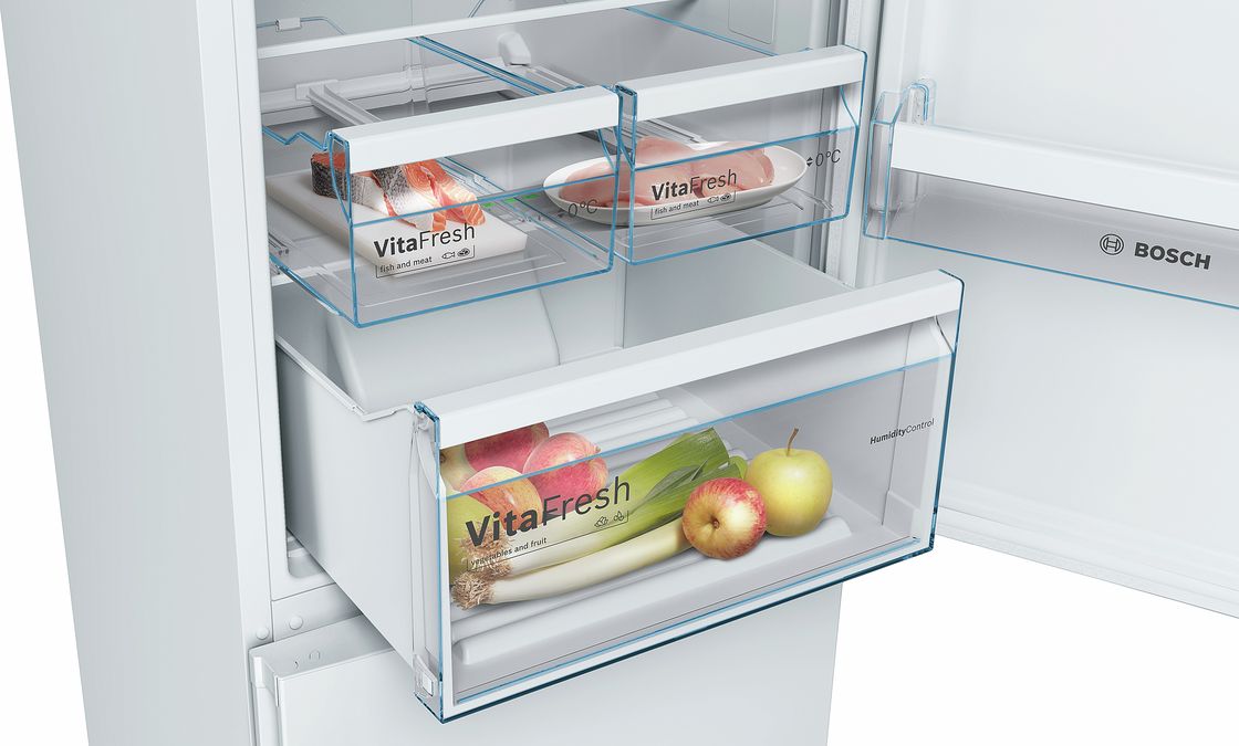 Serie | 4 Réfrigérateur-congélateur pose libre avec compartiment congélation en bas 186 x 60 cm Blanc KGN36VW35 KGN36VW35-3