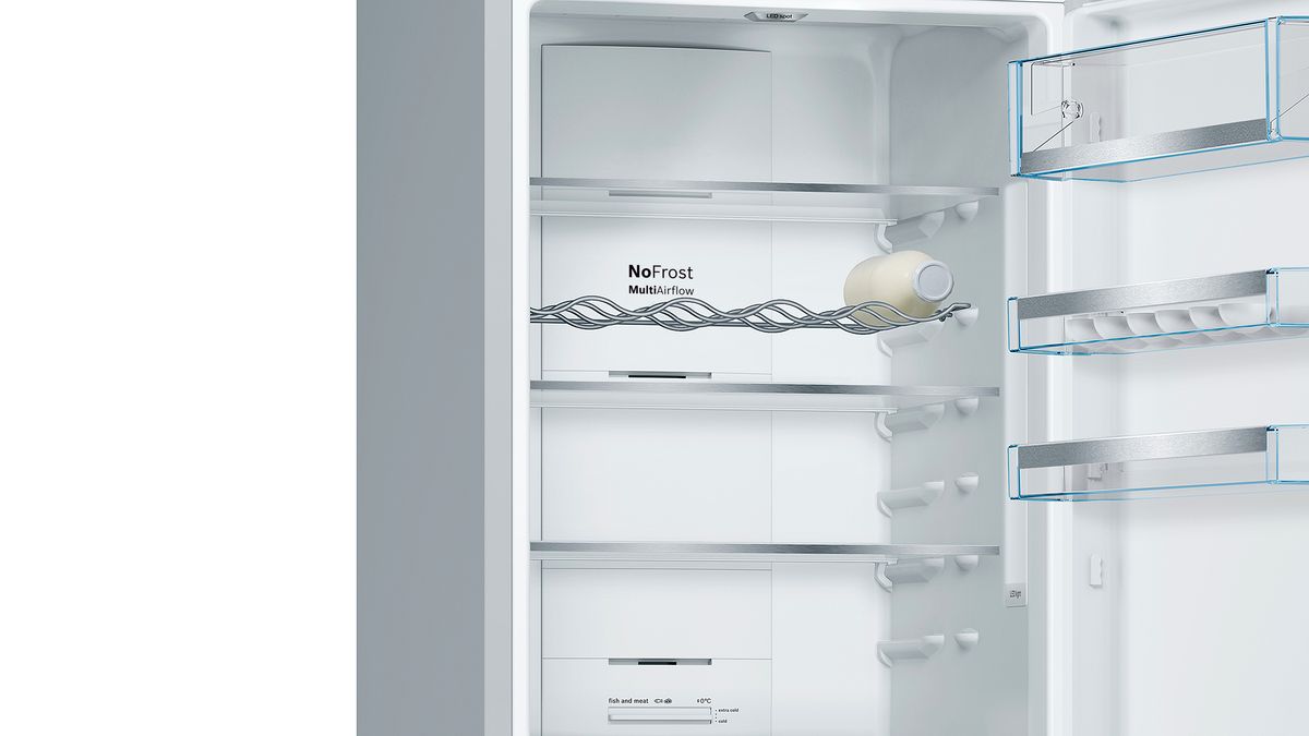 Serie | 6 Frigo-congelatore combinato da libero posizionamento 203 x 60 cm Stainless steel (with anti-fingerprint) KGN39AI35 KGN39AI35-4