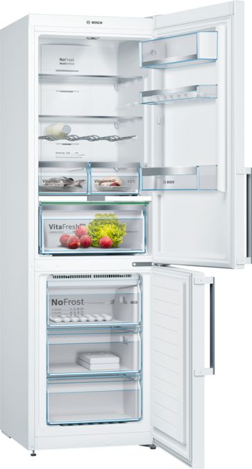 Serie | 6 Free-standing fridge-freezer with freezer at bottom 186 x 60 cm White KGN36AW35G KGN36AW35G-4