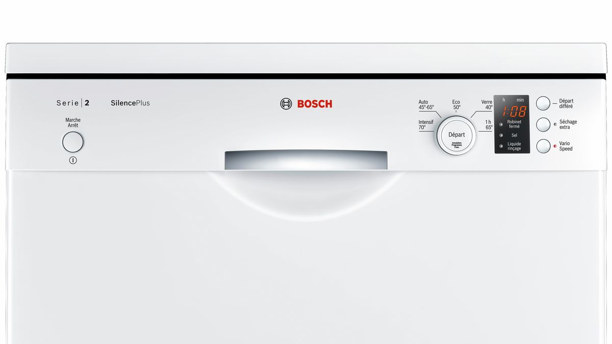 Série 2 Lave-vaisselle pose-libre 60 cm Blanc SMS25AW00F SMS25AW00F-4