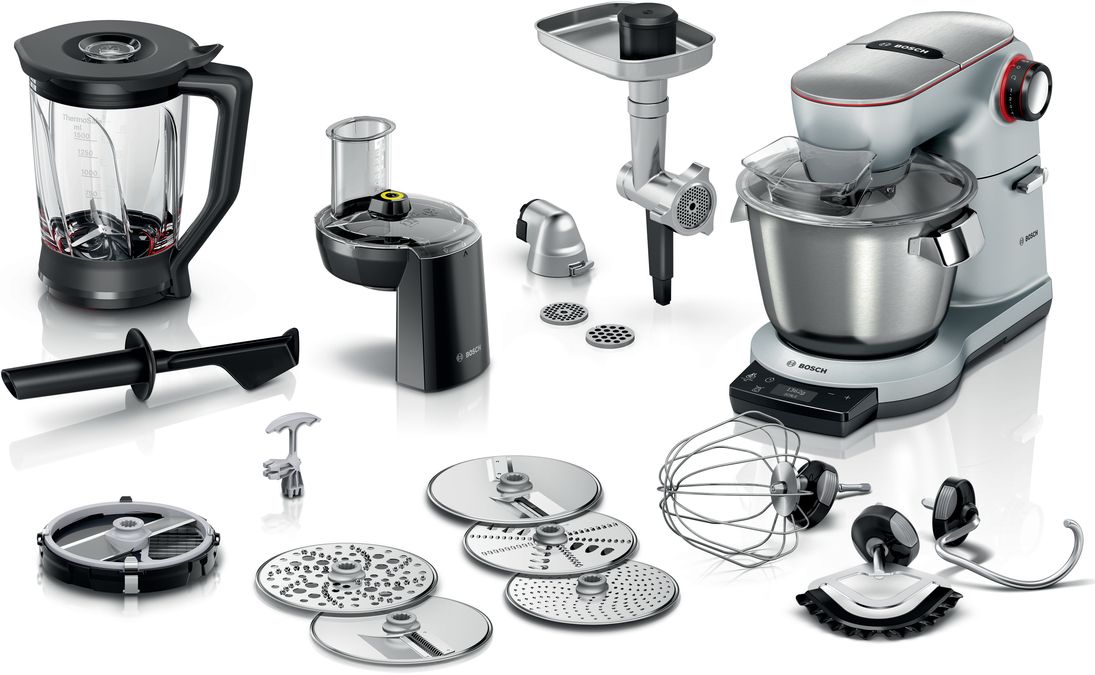 Serie 8 Robot kuchenny z wbudowaną wagą OptiMUM 1600 W Srebrny, Czarny MUM9BX5S61 MUM9BX5S61-1