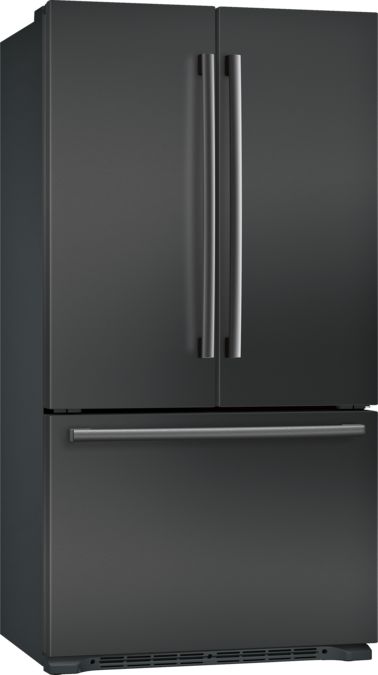 800 Series French Door Bottom Mount Refrigerator 36'' Black B21CT80SNB B21CT80SNB-11