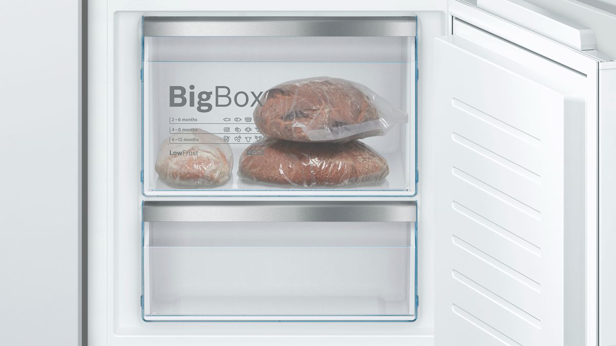 Serie | 6 Réfrigérateur-congélateur intégrable avec compartiment congélation en bas 177.2 x 55.8 cm KIS87AD31H KIS87AD31H-6