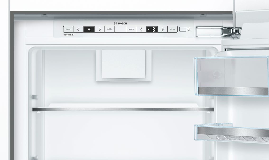 Serie 6 Einbau-Kühl-Gefrier-Kombination mit Gefrierbereich unten 177.2 x 55.8 cm Flachscharnier mit Softeinzug KIS87ADD0 KIS87ADD0-3