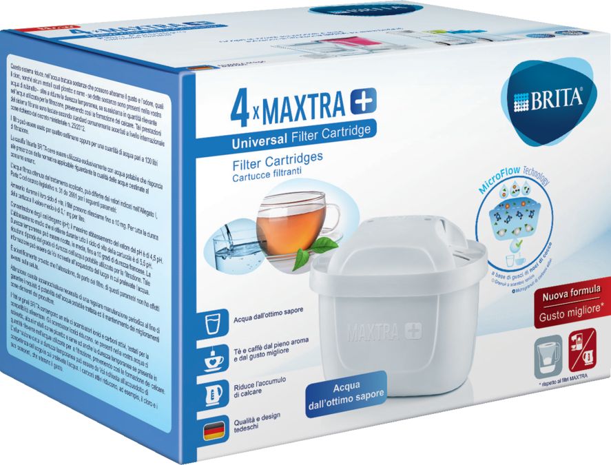 Pack de 4 cartouches filtrantes BRITA MAXTRA + 17000918 17000918-1
