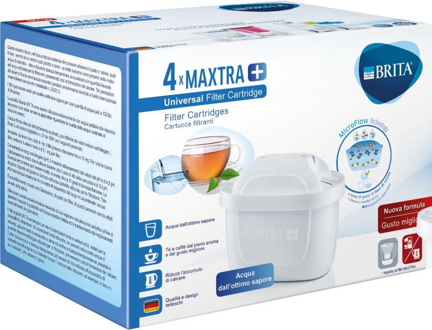 Pack de 4 cartouches filtrantes BRITA MAXTRA + 17000918 17000918-3