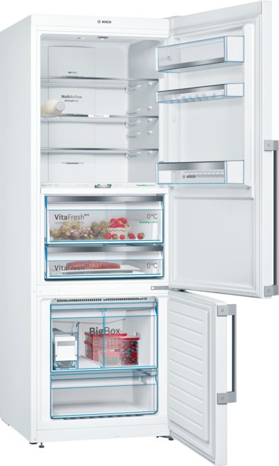 Serie | 8 Alttan Donduruculu Buzdolabı 193 x 70 cm Beyaz KGN56PW32N KGN56PW32N-4