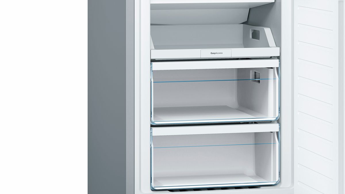 Серія 2 Окремовстановлюваний холодильник з нижньою морозильною камерою 176 x 60 cm Імітація нерж. сталі KGN33NL206 KGN33NL206-6