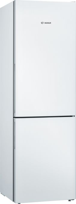 Serie | 4 Szabadonálló, alulfagyasztós hűtő-fagyasztó kombináció 186 x 60 cm Fehér KGV36VW32 KGV36VW32-1