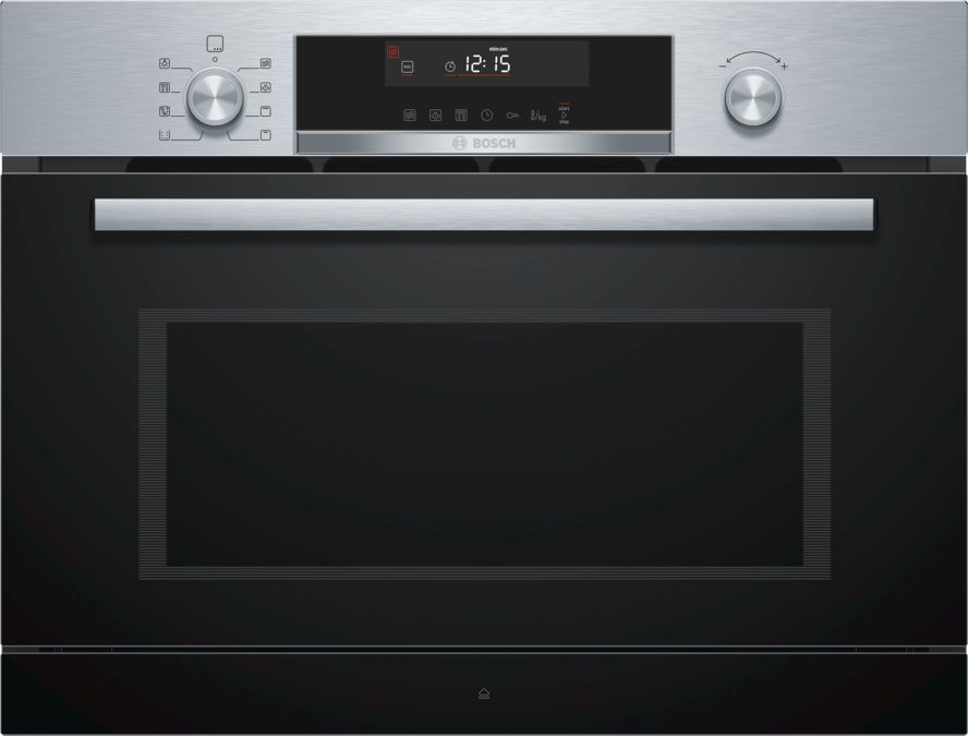 Series 6 Built-in compact microwave with steam function 60 x 45 cm Stainless steel COA565GS0 COA565GS0-1