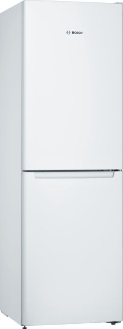 Serie | 2 Free-standing fridge-freezer with freezer at bottom 186 x 60 cm White KGN34NW3AG KGN34NW3AG-1