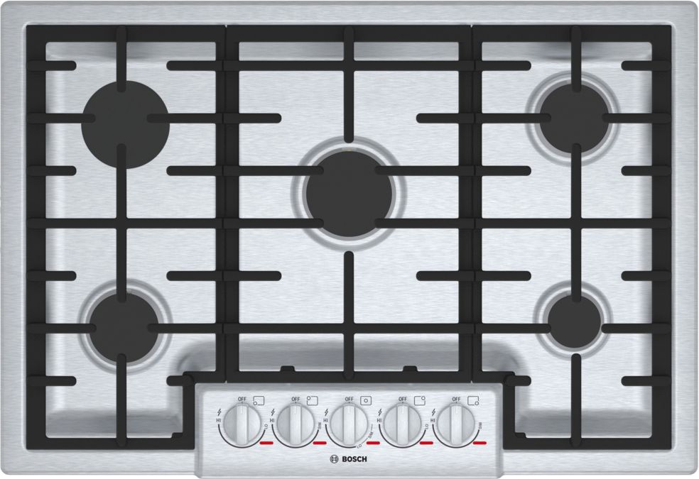 Benchmark® Gas Cooktop 30'' Stainless steel NGMP056UC NGMP056UC-1