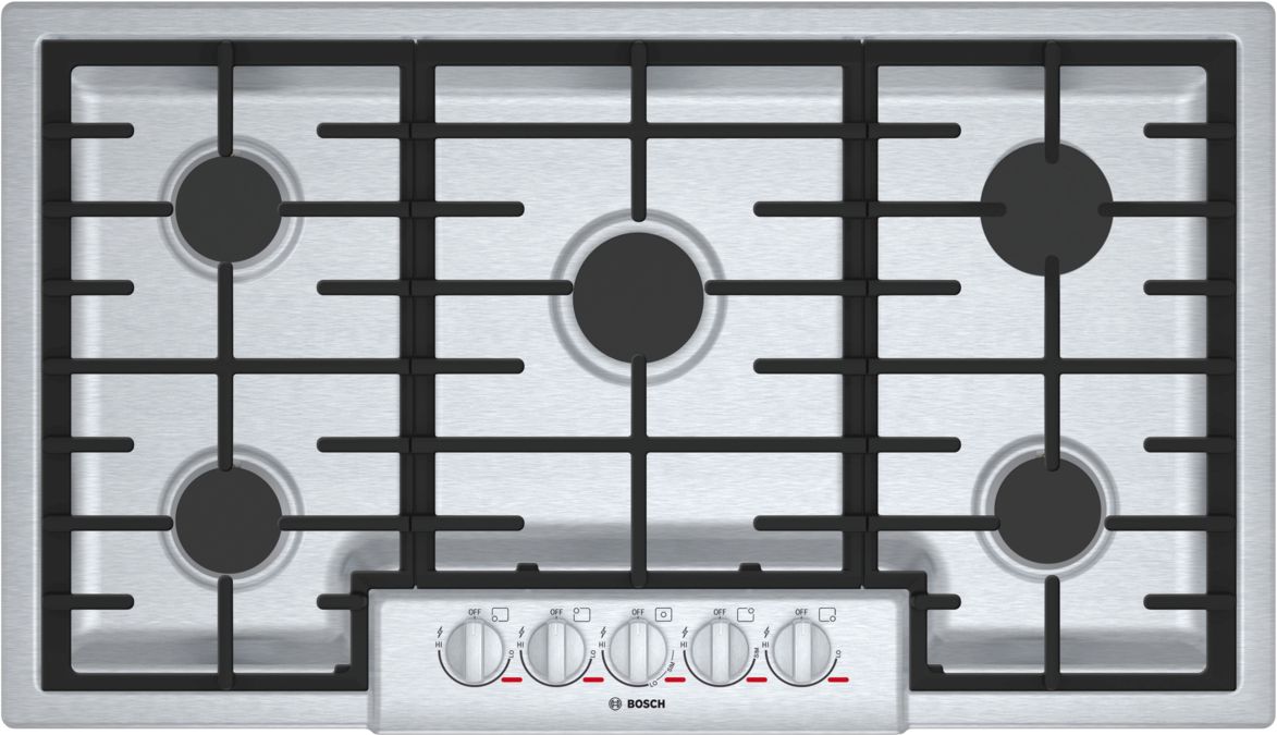 Benchmark® Gas Cooktop 36'' Stainless steel NGMP656UC NGMP656UC-1