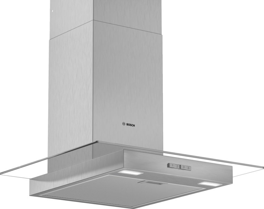 Series 2 Wall-mounted cooker hood 60 cm clear glass DWG64BC50B DWG64BC50B-1
