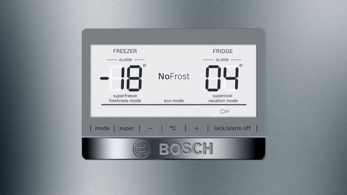 Serie | 6 Kulkas-freezer free-standing dengan freezer di bawah 186 x 86 cm Stainless steel (anti noda jari) KGN86AI42N KGN86AI42N-3
