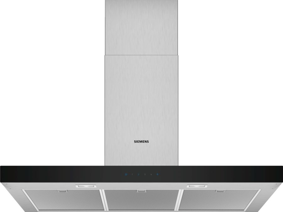 iQ300 Vägghängd köksfläkt 90 cm Rostfritt stål LC96BFM50 LC96BFM50-1