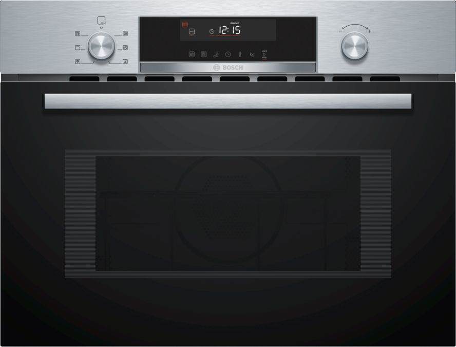 Serie | 6 Built-in microwave oven with hot air 60 x 45 cm Stainless steel CMA585MS0B CMA585MS0B-1