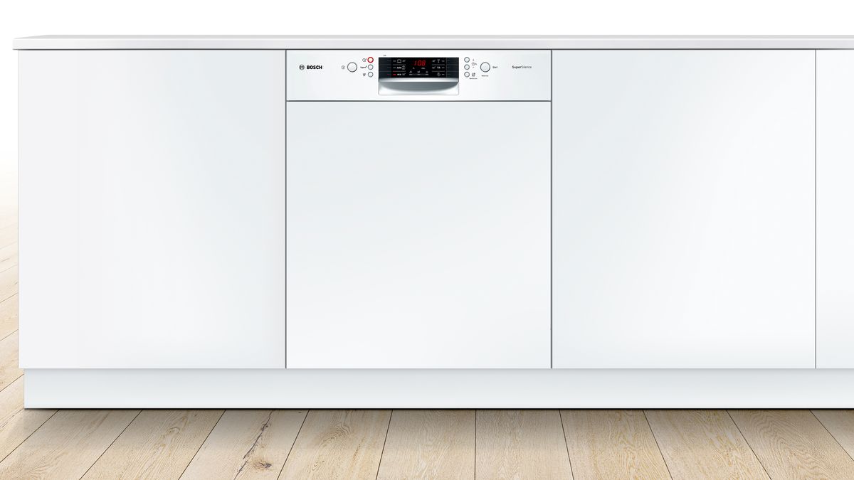 Série 4 Lave-vaisselle intégrable avec bandeau 60 cm Blanc SMI46IW03E SMI46IW03E-2